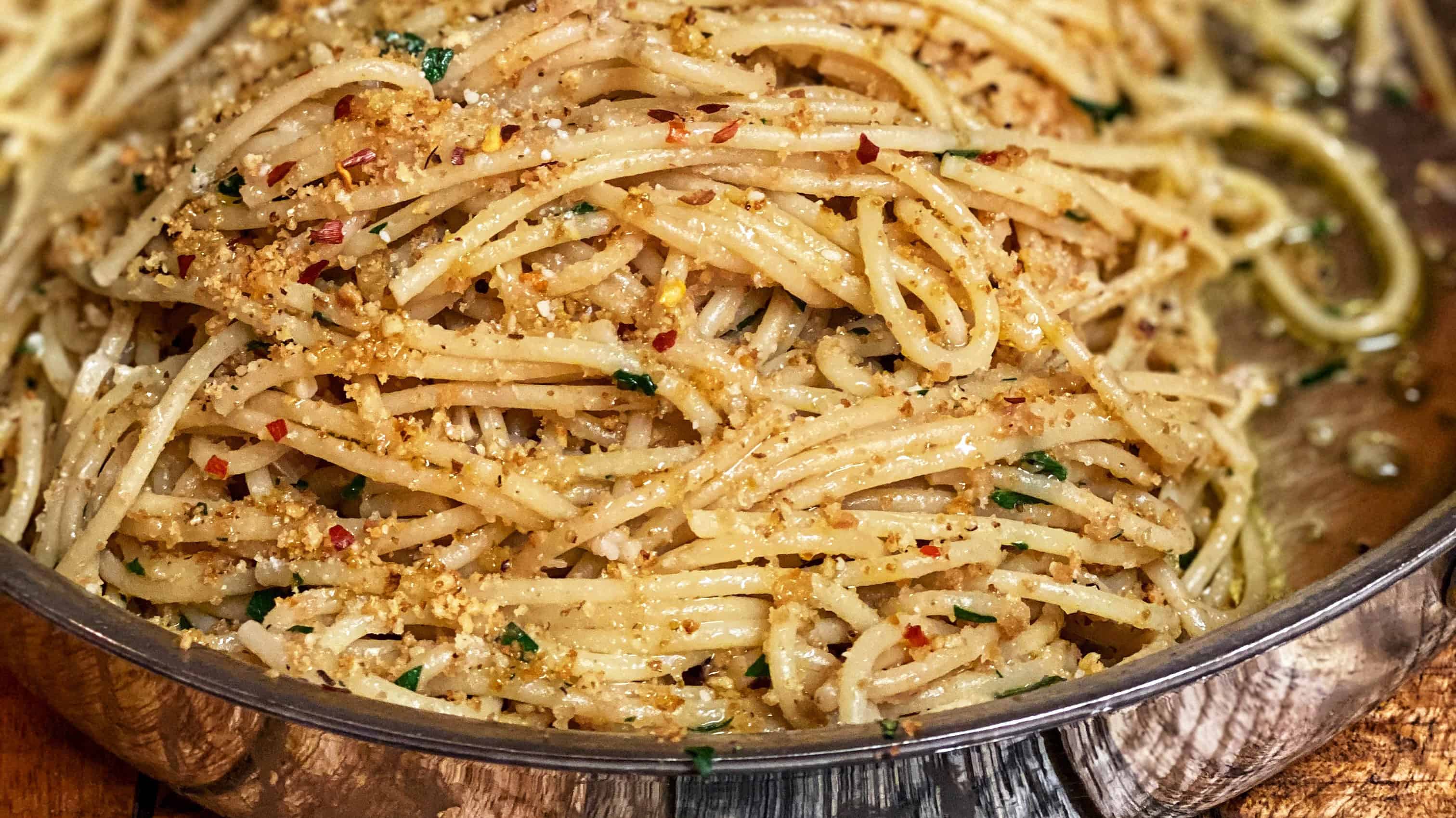 PASTA WITH ANCHOVIES | SIMPLE | WEEKNIGHT MEAL |